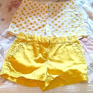J. Crew Bundle of Sz 2 City Fit Shorts